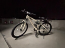 永久山地自行車(chē)成人山地車(chē)學(xué)生鋁合金變速油碟剎內走線(xiàn)男女士單車(chē)賽車(chē) 輻條/淺咖色【加厚車(chē)座 舒適減震】 26寸【適合：155-185cm】 24速【定位變速器】 曬單實(shí)拍圖