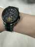 歐品客原裝進(jìn)口勞力男士手表瑞士十大名表多功能機械表男夜光防水腕表 間玫黑面【典藏版】 曬單實(shí)拍圖
