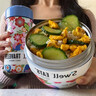 S'WELL保溫飯盒上班族保溫桶可燜燒微波保溫碗不銹鋼餐盒超級保溫便當盒 【熱銷(xiāo)潮色】聯(lián)名款 636ml -含內膽 曬單實(shí)拍圖