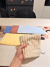 錫潔抹布糖果絨廚房洗碗巾吸水清潔布30*30cm5片百潔布車(chē)用毛巾擦手巾 曬單實(shí)拍圖