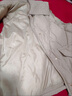 馬甲女冬季菱格翻領(lǐng)羽絨棉服外穿保暖舒適短款抽繩面包服棉衣外套 米白色 L 85-110斤 曬單實(shí)拍圖