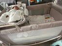 FORSUNNY嬰兒床多功能可折疊可移動(dòng)拼接床0-3歲新生兒寶寶搖搖床升降調節 秋錦 嬰兒床帶床墊尿布臺蚊帳可變搖籃搖床 嬰兒用品滿(mǎn)月禮物活動(dòng)曬圖送護脊椰棕床墊 曬單實(shí)拍圖