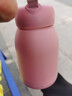 【京東物流送貨上門(mén)】萌萌兔卡通水杯女牛奶玻璃杯創(chuàng  )意便攜杯子 粉色萌萌兔 330ml 1只 曬單實(shí)拍圖