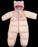 巴拉巴拉童裝嬰兒連體衣羽絨服假兩件寶寶衣服冬裝外出男童女童保暖厚時(shí)尚 曬單實(shí)拍圖
