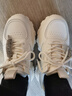 百麗（Belle）馬賽克百搭老爹鞋女2026春新商場(chǎng)款厚底增高休閑鞋F1K1DAM6 米白色 37 (235mm) 曬單實(shí)拍圖