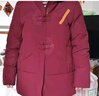 雪中飛中老年媽媽裝羽絨服女中長(cháng)冬裝中式騏驥紅色奶奶加厚防寒保暖外套 曬單實(shí)拍圖