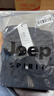 JEEP SPIRIT吉普黑色工裝褲男女春季寬松加絨可選休閑長(cháng)褲 黑色 2XL 曬單實(shí)拍圖