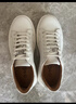金利來(lái)（Goldlion）男鞋板鞋時(shí)尚個(gè)性耐磨皮鞋舒適百搭休閑鞋52223008620A-白色-42碼 曬單實(shí)拍圖