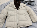 紅袖三防休閑保暖羽絨服冬季新款女裝落肩拉鏈立領(lǐng)寬松顯瘦氣質(zhì)短外套 淺米005（預售15天內發(fā)貨） M 曬單實(shí)拍圖