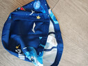 李寧（LI-NING）兒童泳帽男女童柔軟舒適可愛(ài)游泳帽卡通印花布帽6161航海藍 曬單實(shí)拍圖