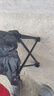 車(chē)載椅戶(hù)外折疊椅馬扎折疊凳子釣魚(yú)高鐵旅行野營(yíng)排隊神器露營(yíng)椅子 33中號耀黑椅（送收納袋） 曬單實(shí)拍圖