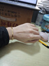 周大福ING小方塊黃金手鏈(工費580)16.25cm約7.55g F230345禮物 曬單實(shí)拍圖