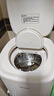 美的（Midea）波輪洗衣機全自動(dòng) 0.5KG迷你 內衣懶人洗衣機 高溫煮洗除菌螨 MNB5VCAW0E 以舊換新 京東自營(yíng) 曬單實(shí)拍圖