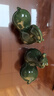 木客 創(chuàng  )意陶瓷綠馬小擺件新中式家居客廳可愛(ài)生肖動(dòng)物小唐馬工藝品擺設 精品茶玩茶桌裝飾品書(shū)房鎮紙 陶瓷小唐馬一對-綠 曬單實(shí)拍圖