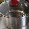 愛(ài)仕達（ASD）湯鍋316L食品級加厚不銹鋼煮粥鍋復底蒸奶鍋24CM燃氣電磁爐通用B5 曬單實(shí)拍圖