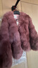 三吉黑花【精英衣櫥】【松煙】仿狐貍毛環(huán)保皮草毛毛外套女2025新款茸茸巨 煙灰 M 曬單實(shí)拍圖
