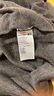 優(yōu)衣庫女裝HEATTECH彈力搖粒絨半拉鏈套頭衫/打底衫479693 08 深灰色 S /155/80A 曬單實(shí)拍圖