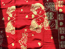 潔麗雅（Grace）結婚枕巾婚慶紅色一對裝枕頭巾 愛(ài)你永恒 52*78cm 曬單實(shí)拍圖