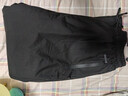 東北哈爾濱旅游滑雪加絨加厚保暖裝備男女防風(fēng)防水沖鋒褲防寒棉褲 黑色平腳 HS233/LTFS L 曬單實(shí)拍圖