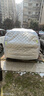 長(cháng)城汽車(chē)專(zhuān)用車(chē)衣全車(chē)罩防曬遮陽(yáng)防雨雪冰雹凍塵加棉加厚四季通用 魏牌藍山   五層加厚加棉車(chē)衣 亮銀色 曬單實(shí)拍圖