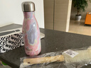 S'WELL迷你口袋保溫杯女生小容量高顏值便攜水杯隨行小巧杯子生日禮物 【明星同款】玫瑰晶洞260ml 曬單實(shí)拍圖