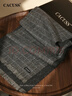 CACUSS純羊毛圍巾男士秋冬季加厚保暖圍脖高檔款禮盒裝新年生日禮物 曬單實(shí)拍圖