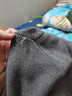 【商場(chǎng)品質(zhì)】秋冬韓系連帽紐扣設計長(cháng)袖針織衫女通勤保暖大碼上衣 灰色 M 【建議90-120斤】 曬單實(shí)拍圖