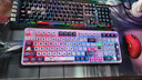 七彩虹（Colorful）青羽98Ultra磁軸鍵盤(pán) 隱姬IP三模電競游戲客制化全鍵熱插拔無(wú)畏契約打瓦雙驅動(dòng) 紫綃 凱華紫焰軸 曬單實(shí)拍圖