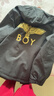 BOY LONDON【翼界先鋒】春情侶戶(hù)外防水運動(dòng)工裝夾克外套N23055 黑色 M 曬單實(shí)拍圖