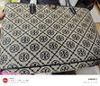Tory Burch 湯麗柏琦【新年禮物】 T MONOGRAM 小號拉鏈托特包TB 152299 海軍藍 405 OS 曬單實(shí)拍圖