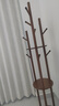 姍姍木藝實(shí)木旋轉衣帽架臥室客廳落地家用轉角玄關(guān)入戶(hù)簡(jiǎn)易立式床頭掛衣架 曬單實(shí)拍圖