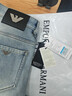 EMPORIO ARMANI EA72025年春夏季新款牛仔褲男士秋冬季寬松百搭簡(jiǎn)約時(shí)尚長(cháng)褲 30 曬單實(shí)拍圖