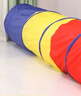 句可嬰兒爬行隧道兒童彩虹隧道寶寶鉆洞玩具感統訓練隧道室內爬行筒 1.8M全布紅黃藍 曬單實(shí)拍圖