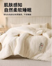 南極人（Nanjiren）大豆被子冬被芯200x230cm冬被棉被冬季被子冬天加厚褥被芯8-10斤 南極人被子-白色【A類(lèi)母嬰級】 200x230cm【約重8斤加厚冬被】 曬單實(shí)拍圖