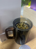 臻廚聚泡茶杯茶水分離玻璃杯辦公室茶道喝茶耐熱加厚帶過(guò)濾男士高檔水杯 煙青色 500ml 大容量泡茶杯 曬單實(shí)拍圖