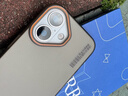 古雷斯（GURRS）適用蘋(píng)果16手機殼 iphone16保護套全包超薄膚感磨砂半透明防摔簡(jiǎn)約時(shí)尚撞色硬殼 霧夜黑 曬單實(shí)拍圖