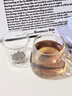 領(lǐng)臣（LINGCHEN）玻璃茶杯茶水分離男女士專(zhuān)用泡茶杯帶蓋辦公室家用耐高溫喝茶杯子 曬單實(shí)拍圖