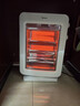 美的（Midea）小太陽(yáng)取暖器電暖器暖風(fēng)機電熱取暖器 烤火爐遠紅外暖風(fēng)取暖爐迷你家用臺式辦公室 速熱暖手寶暖腳 【旋鈕3檔調溫】搖頭定時(shí) 曬單實(shí)拍圖