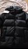 鴨鴨【高充絨】羽絨服男士短款加厚2025年冬季新款面包服防寒保暖外套 黑色 【197-255g充絨】 L 【建議125-150斤】 曬單實(shí)拍圖