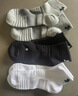 安德瑪（Under Armour）襪子【3雙】籃羽毛球運動(dòng)襪男女跑步中防臭加厚筒毛巾短棉襪 曬單實(shí)拍圖