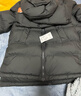 保姆鵝  【風(fēng)墻】?jì)和鸾q服寶寶中長(cháng)款護臉加厚外套保暖童裝[NG2664] 炭黑 110 曬單實(shí)拍圖