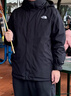 北面（The North Face）沖鋒衣男硬殼外套DRYVENT防水夾克外套可掛內膽25秋冬新品|8GKX JK3/宇宙黑 XL /180 曬單實(shí)拍圖