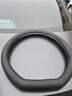 適用日產(chǎn)天籟軒逸逍客騏達奇駿勁客陽(yáng)光藍鳥(niǎo)樓蘭方向盤(pán)套真皮超薄 D型超薄款【黑色線(xiàn)】不帶標 曬單實(shí)拍圖