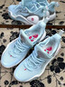 李寧閃擊9丨男鞋籃球鞋男新款低幫耐磨輕便實(shí)戰場(chǎng)地鞋 水藍色/銀色-6 44 曬單實(shí)拍圖