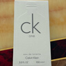 Calvin Kleinck香水卡雷優(yōu)ckone中性淡香水100ml清新柑橘送男女友新年禮物 曬單實(shí)拍圖
