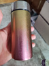 Ti artisan鈦工匠純鈦迷你保溫杯戶(hù)外便攜式口袋杯雙層隔熱輕量保冷鈦水杯子 200ml印象派【無(wú)茶漏】 曬單實(shí)拍圖