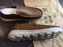 公牛世家男鞋2025秋冬季新款男士休閑皮鞋軟底豆豆鞋戶(hù)外懶人一腳蹬 曬單實(shí)拍圖