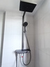 九牧（JOMOO）花灑淋浴套裝鋼琴按鍵大置物臺淋浴噴頭絲雨增壓淋浴器 【絲雨花灑星幕版】36676 曬單實(shí)拍圖