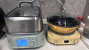 北鼎（Buydeem）家用不銹鋼電燉鍋 大容量多功能鍋一鍋多用蒸鍋大號智能蒸燉鍋定時(shí)預約蒸汽鍋 【全家?！縂76淺杉綠+汽鍋+燉盅+蒸盤(pán)+豬豬盒 曬單實(shí)拍圖