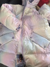 迪士尼女童加厚羽絨服2026秋冬季新款兒童保暖童裝中長(cháng)款寶寶羽絨外套 曬單實(shí)拍圖